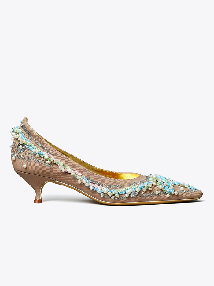 Tory Burch, Beaded Pumps