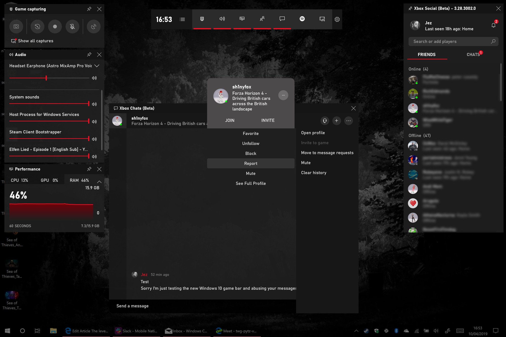 Xbox Game Bar Discord Widget – TAGENIGMA LLC