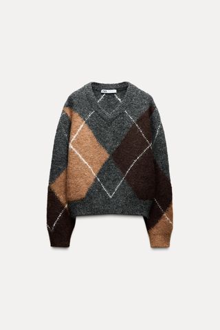 Diamond Pattern Jumper