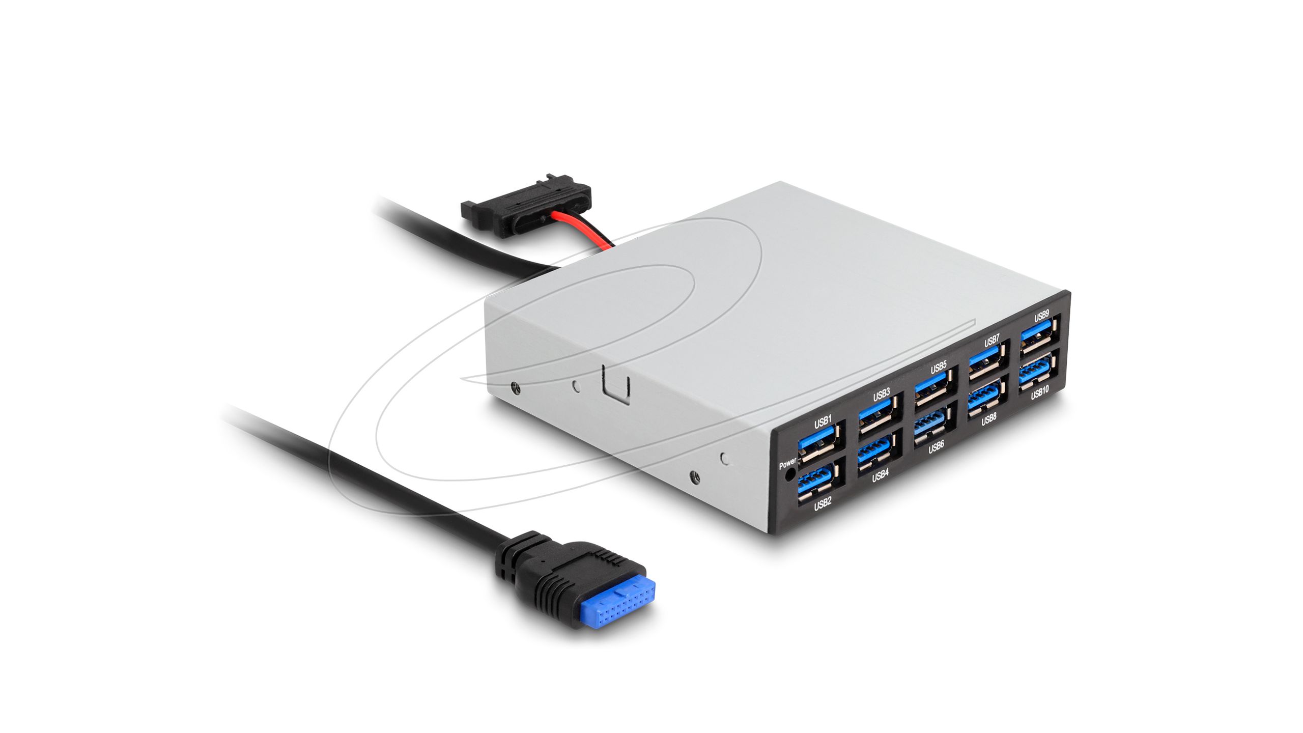This 3.5-inch hub will turn your PC case's front panel into a USB ...