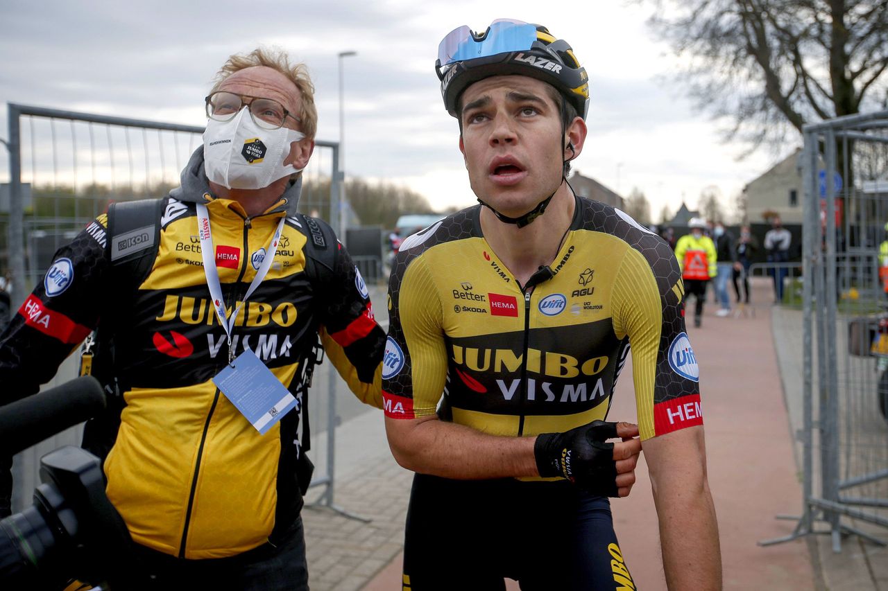 Amstel Gold Race 2021 - 55th Edition - Valkenburg - Berg en Terblijt 218,6 km - 18/04/2021 - Wout Van Aert (BEL - Jumbo - Visma) - photo Dion Kerckhoffs/CV/BettiniPhoto&Acirc;&copy;2021