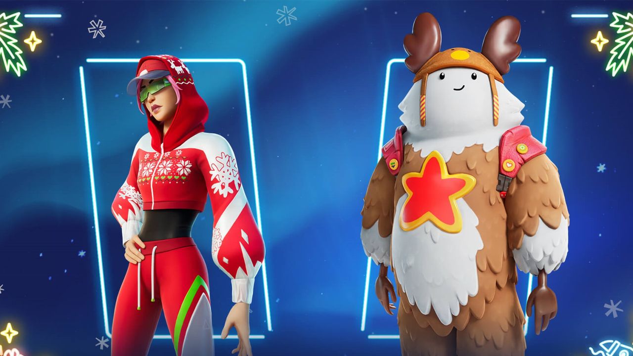 Fortnite Wintefest presents - Free present skins