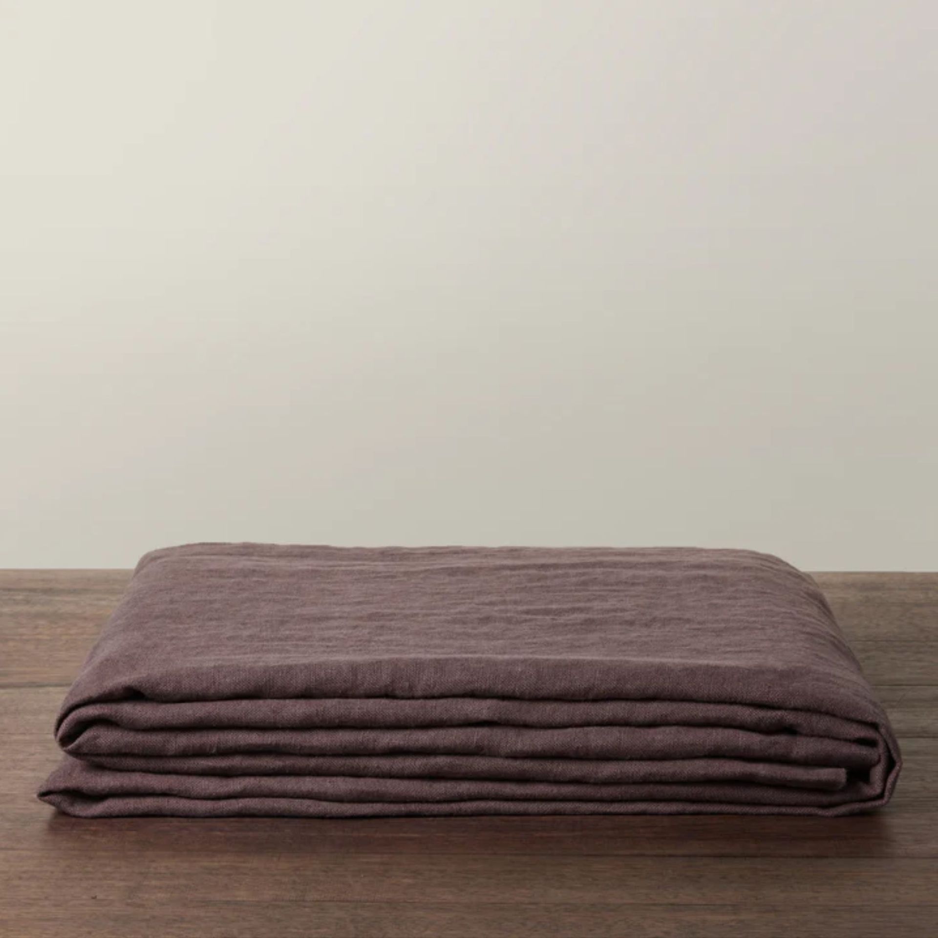 aubergine bedcover