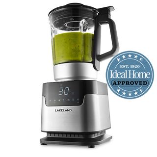 Lakeland soup maker with Ideal Home Approved stamp