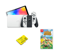Nintendo Switch OLED w/ Animal Crossing: New Horizons + 256GB Sandisk SD card bundle: was £386, now £369 @ Curry's