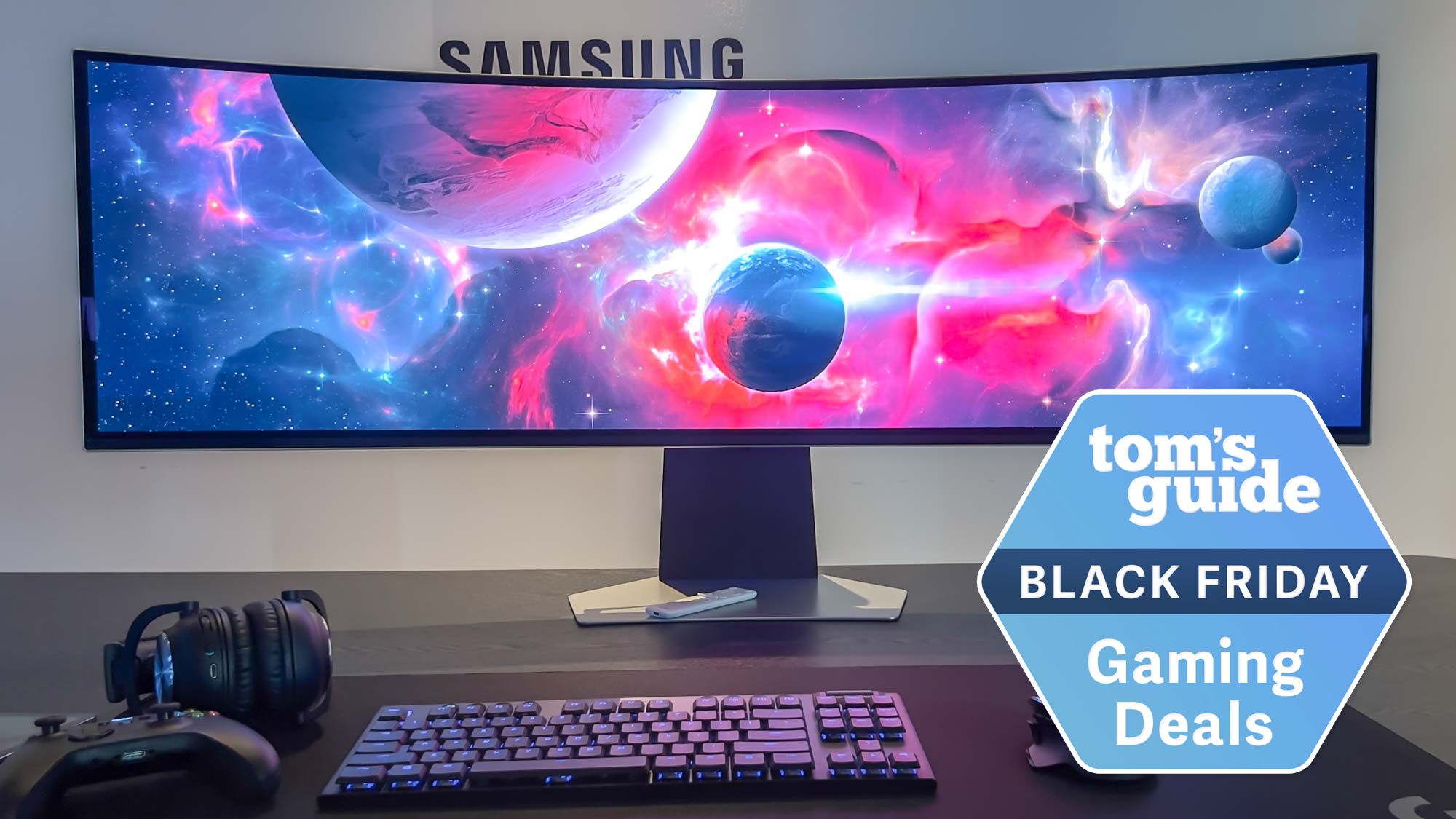 من مانیتورهای بازی OLED را برای گذران زندگی آزمایش می‌کنم، و اینها 5 پیشنهاد جمعه سیاه هستند که توصیه می‌کنم