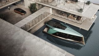 The Icon, by BMW and TYDE, moored