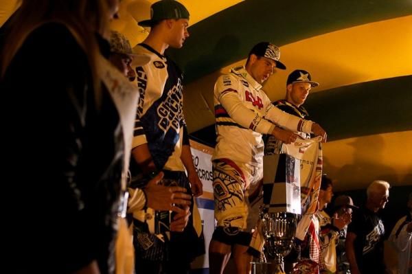 The podium