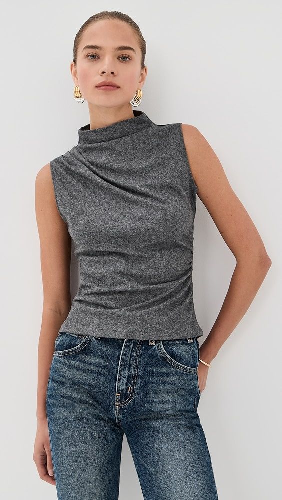 Veronica Beard Mylie Sleeveless Top