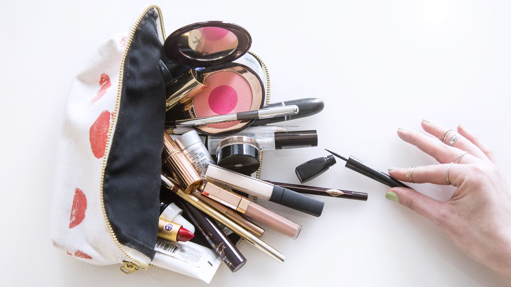Makeup Bag Tips - How to Organize Your Makeup Bag | Marie Claire