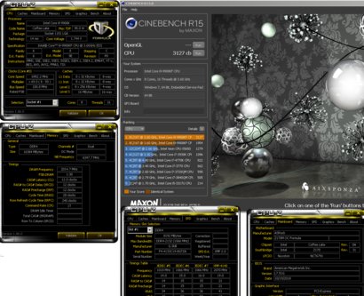 Cinebench R15 test