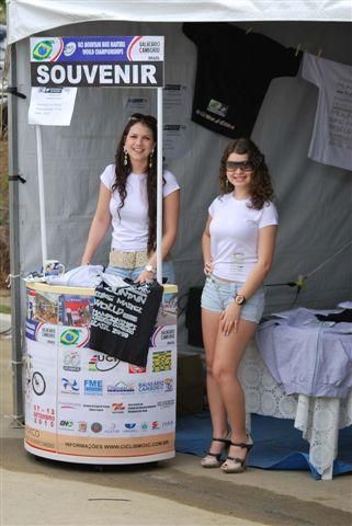 Women at the souvenir stand