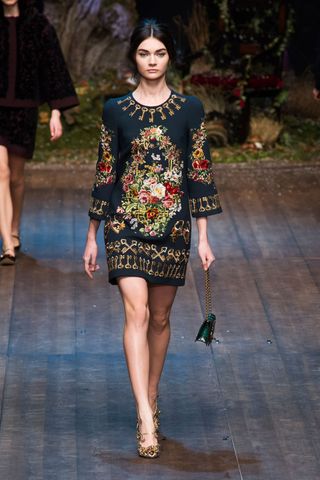 Dolce & Gabbana AW14, Milan Fashion Week