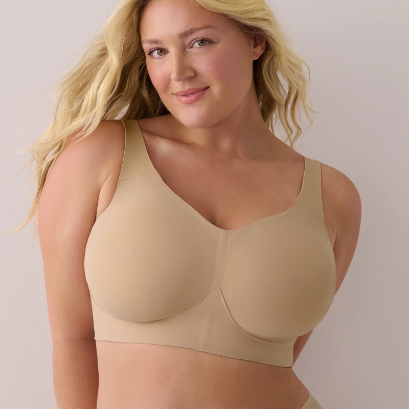 Evelyn &amp;amp; Bobbie, Evelyn &amp;amp; Bobbie Busty Non-Wired Bra, Sand