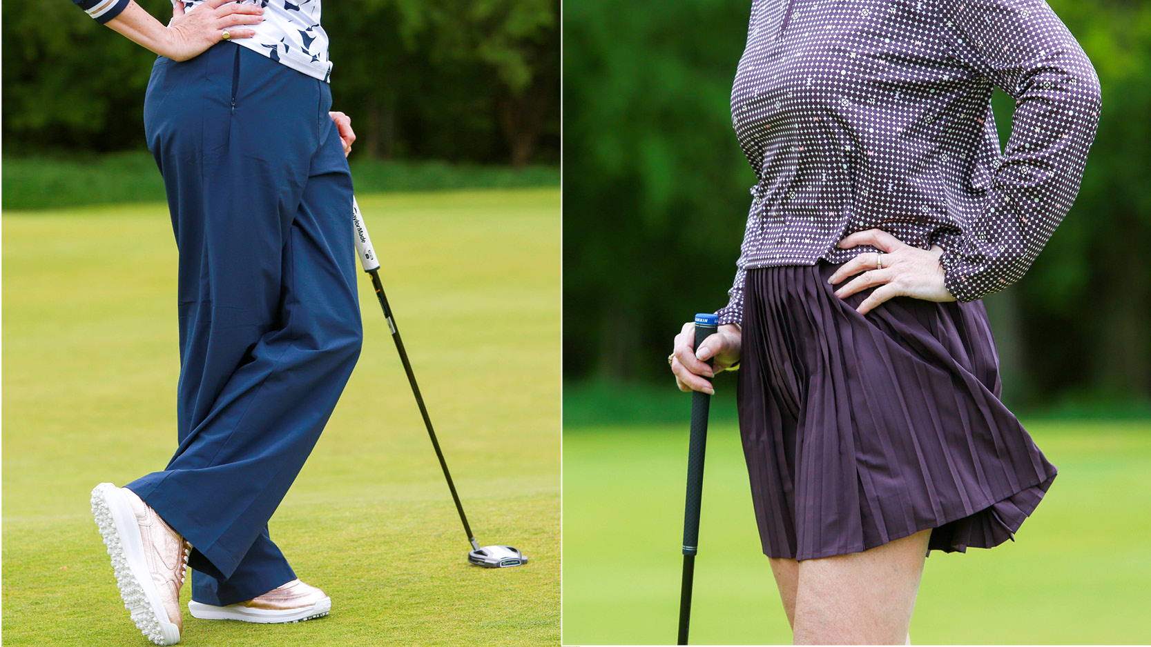 Apple-shaped figures what not to wear