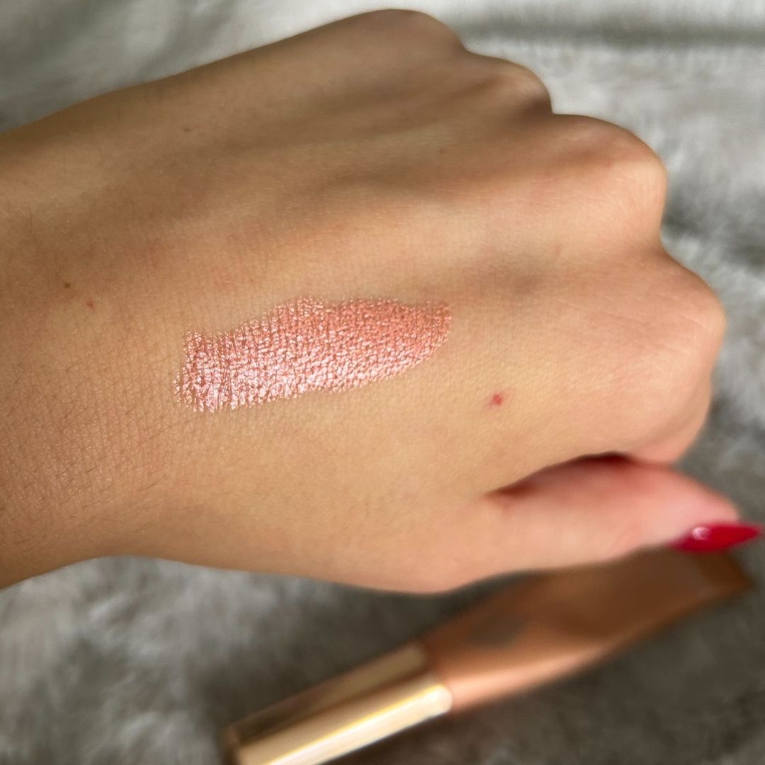 Swatch of Charlotte Tilbury Beauty Light Wand on hand