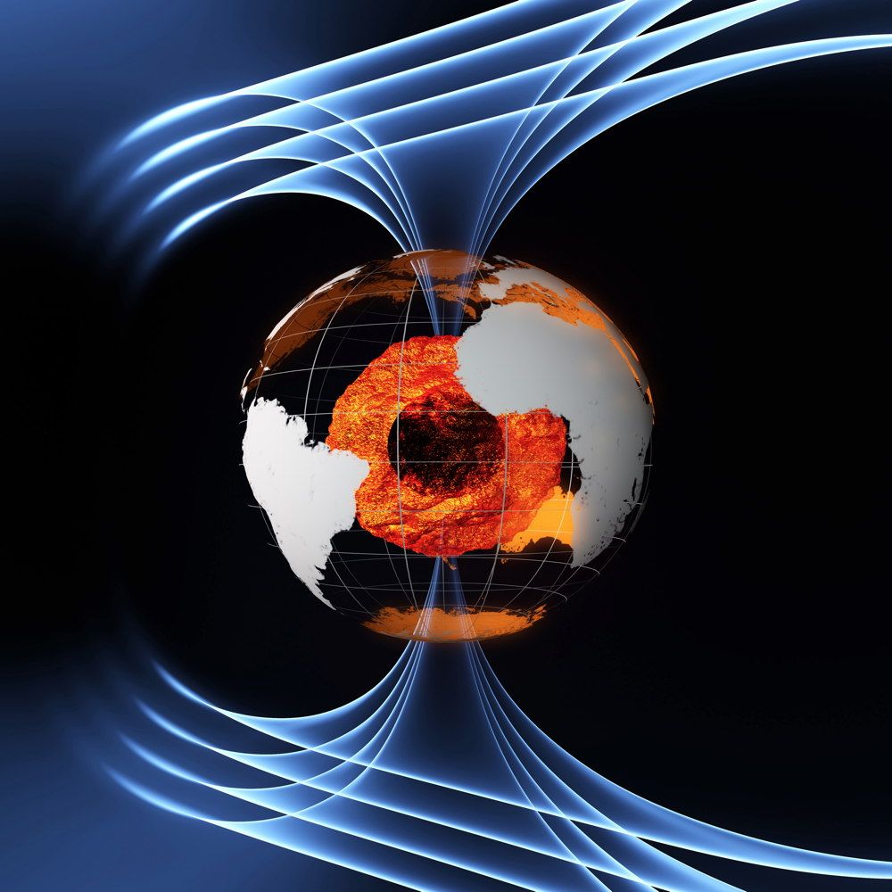 hule Adskille mønt Weird Shift of Earth's Magnetic Field Explained | Space