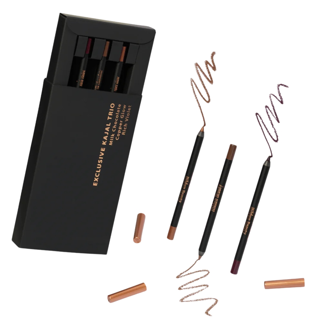 Hildun Beauty Exclusive Kajal Trio