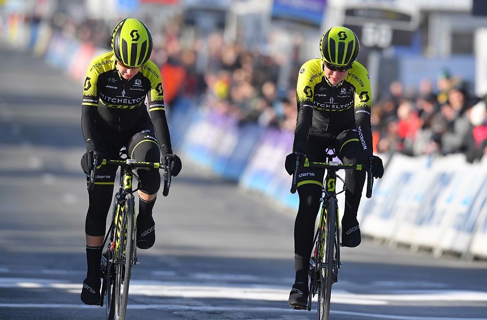 Mitchelton-Scott at Omloop Het Nieuwsblad Women Elite