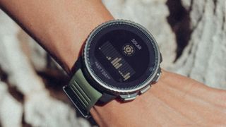 Suunto Vertical GPS adventure watch on person's wrist