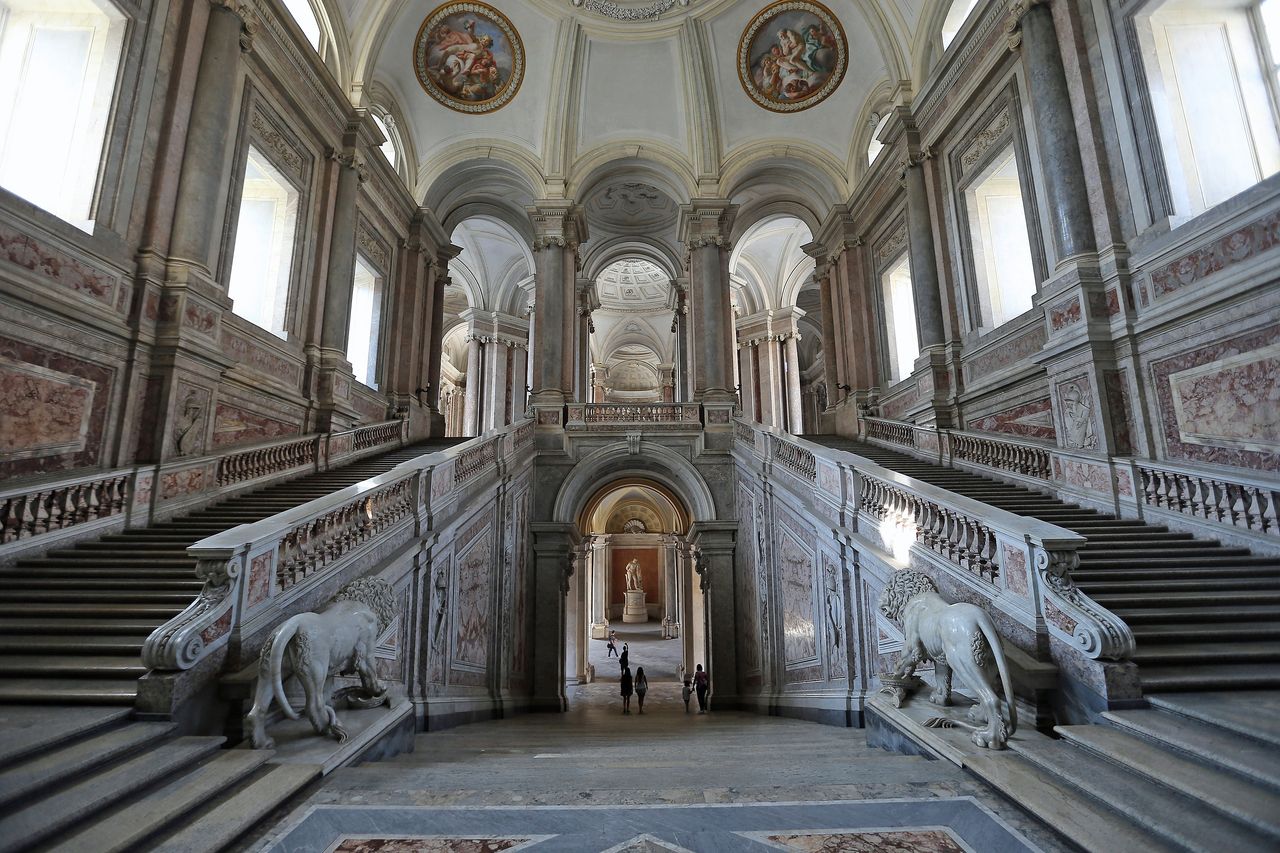 Reggia di Caserta, 20 miles north of Naples, is one of Europe's greatest palaces