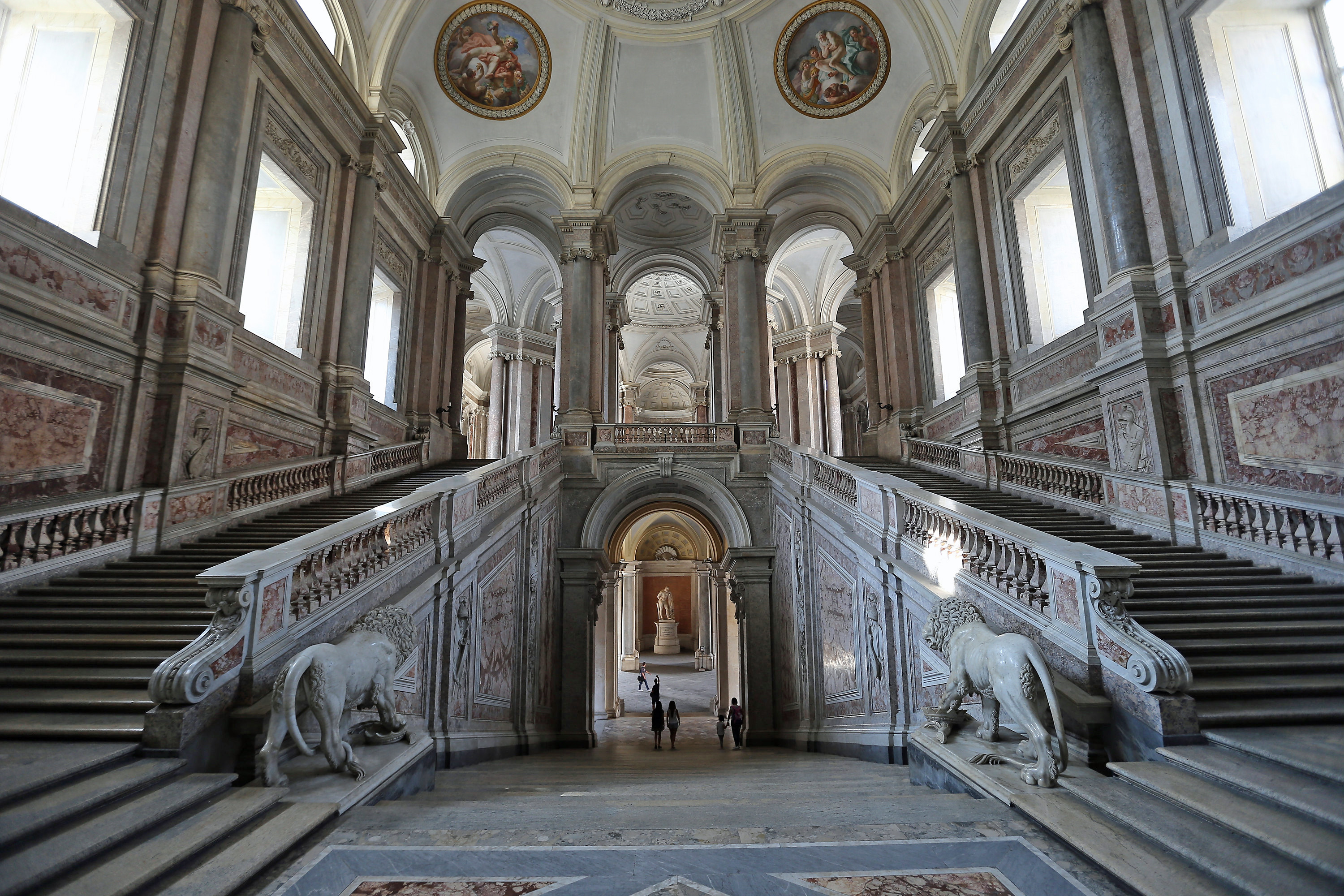 Reggia di Caserta, 20 miles north of Naples, is one of Europe's greatest palaces
