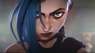 Jinx (voiced by Ella Purnell) in Arcane