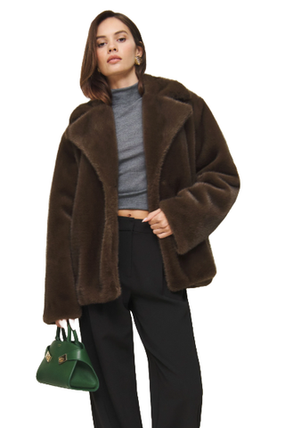 Ellie Faux Fur Coat