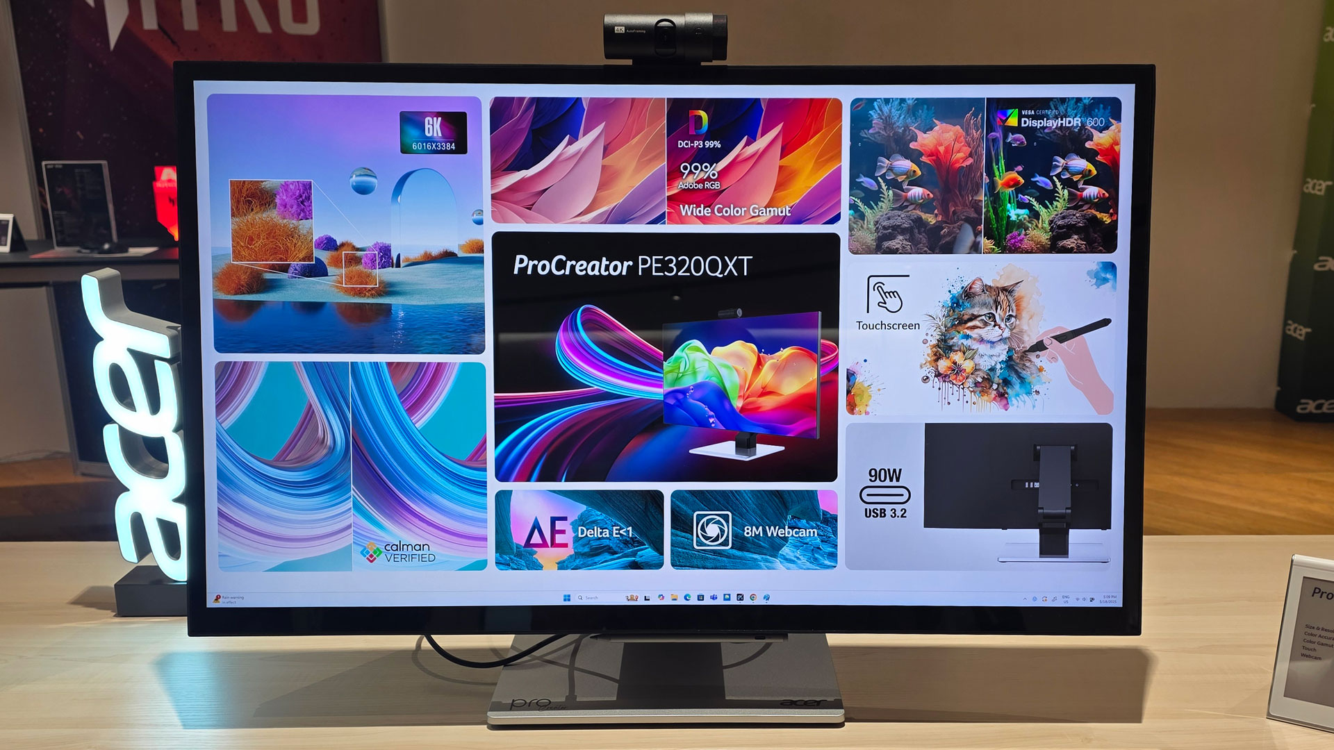 Acer&#039;s new monitors at Computex 2025