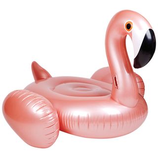 flamingo pool float with pink colour
