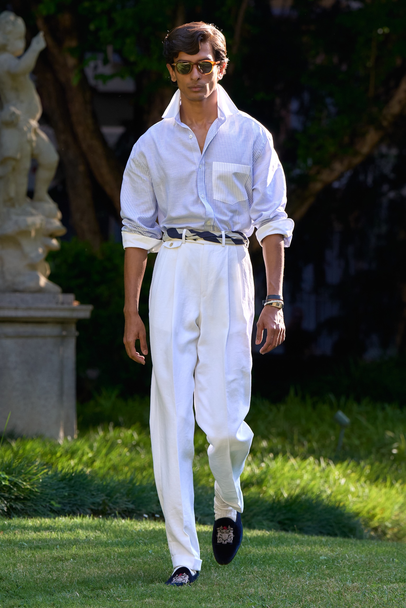Dunhill runway at Milan Fashion Week Men’s S/S 2026