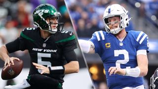 Mike White and Carson Wentz will face off in the Jets vs Colts live stream