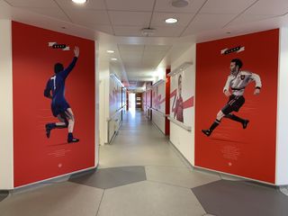 The walls at Manchester United's academy are adorned with stars to have come through the ranks