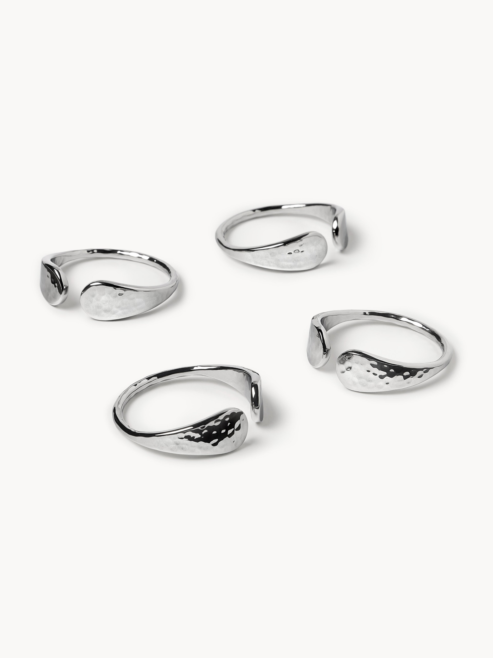 Westwing I Victoria Beckham, Napkin Rings Addison, Set of 4