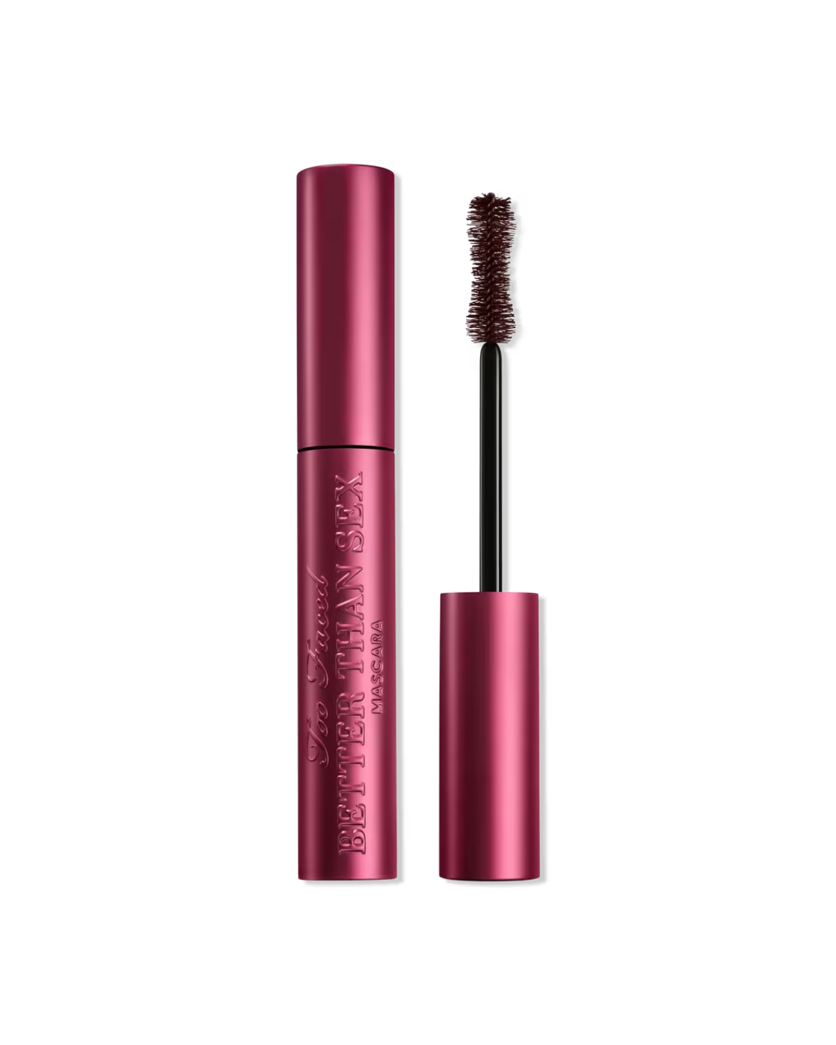 A tube of Too Faced Better Than Sex Mascara.