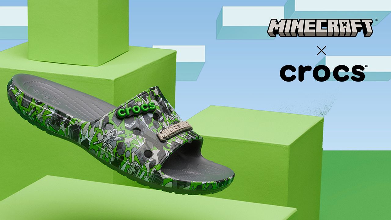 Minecraft x Crocs Collection