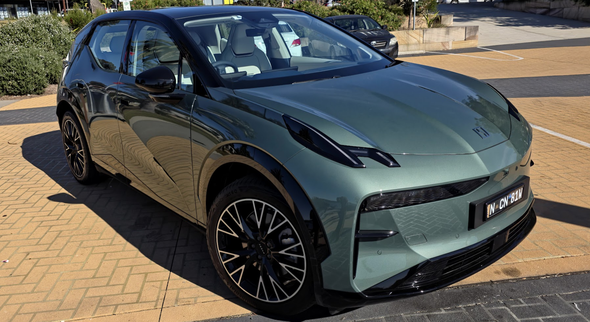 The Zeekr X electric car