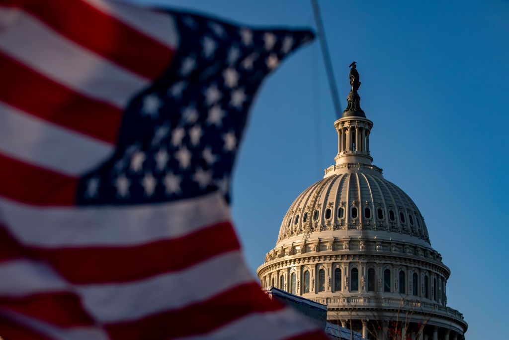 The U.S. Capitol.