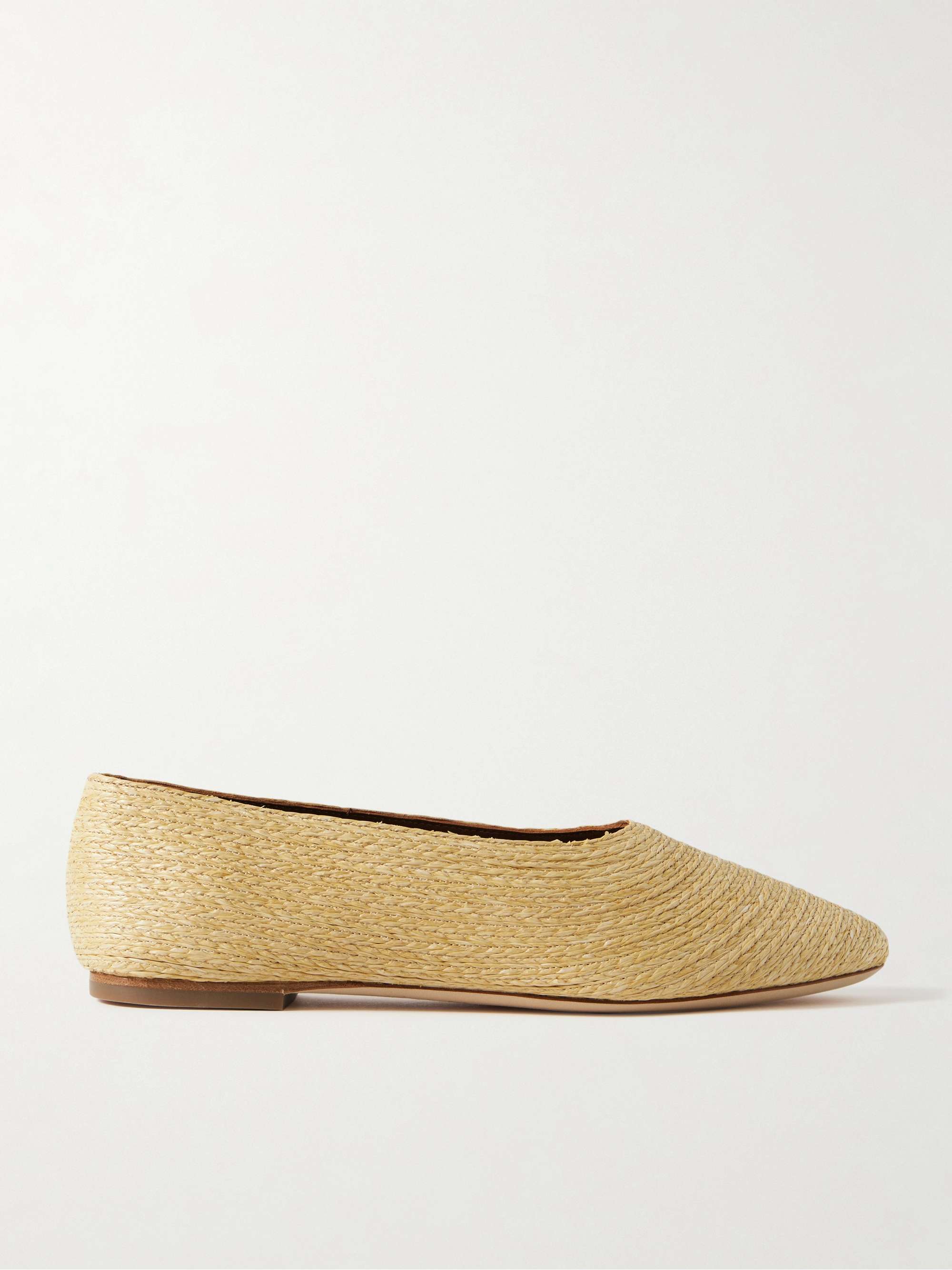 Alba Raffia Ballet Flats