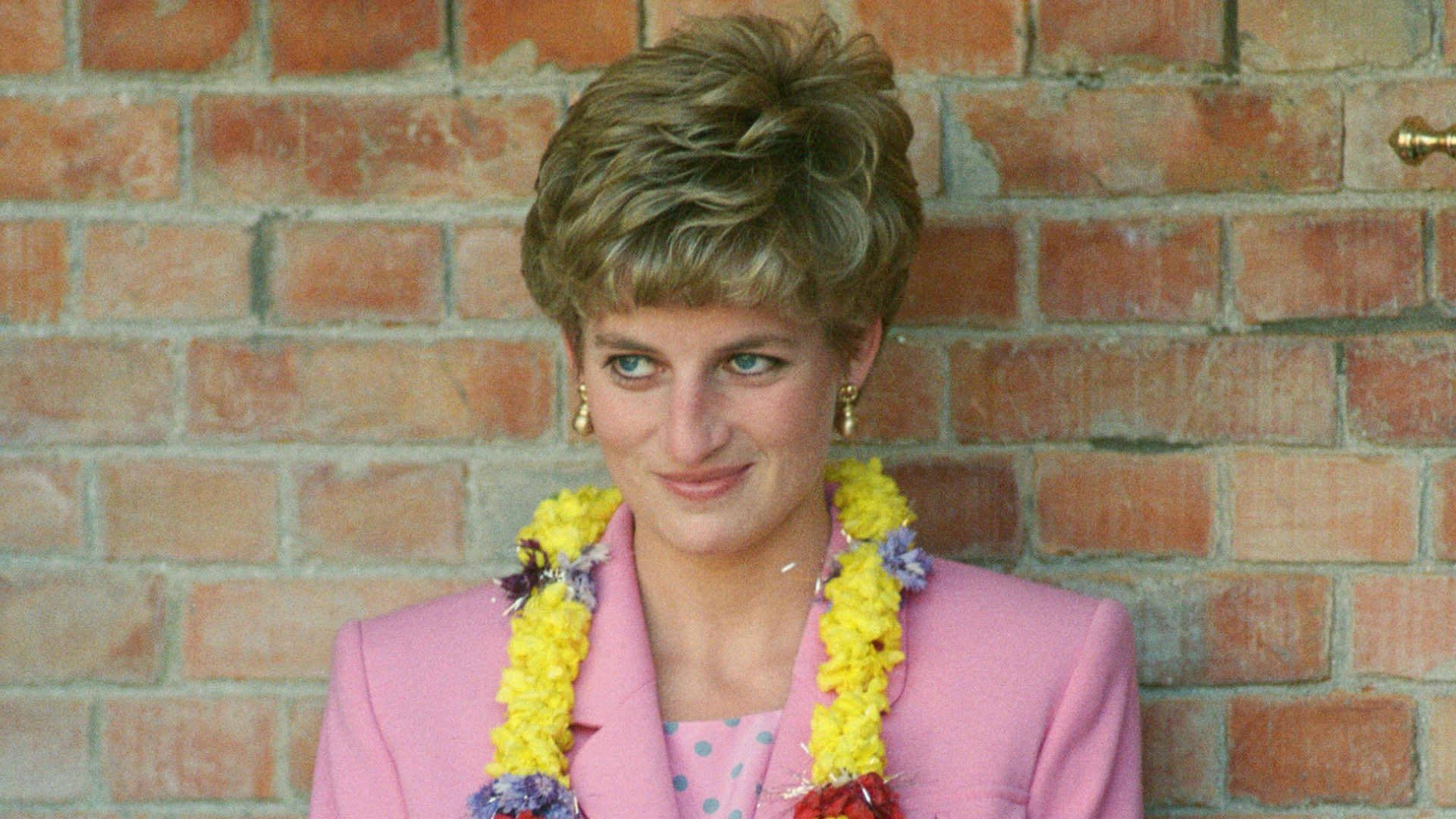 Princess Diana visiting Nepal in March 1993 