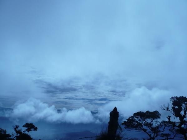 The clouds were spectacular from up high on the volcano