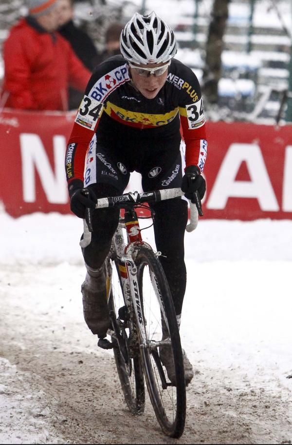 Belgian champion Sanne Cant.