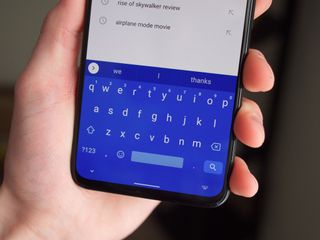 Gboard on a Pixel 4 XL