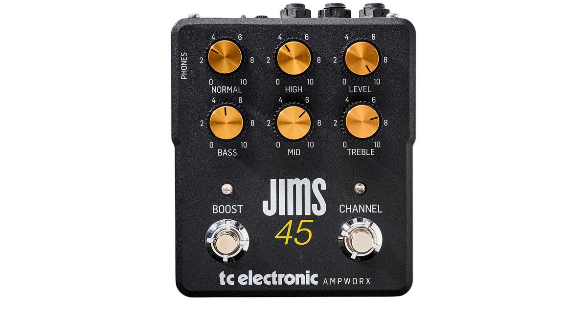 ギター tc electronic JIMS 45 preamp ampworx TC Electronic Ampworx JIMS 45 Preamp Pedal | Sweetwater