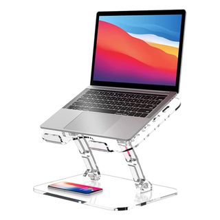 Amazon acrylic desk and laptop stands cut out