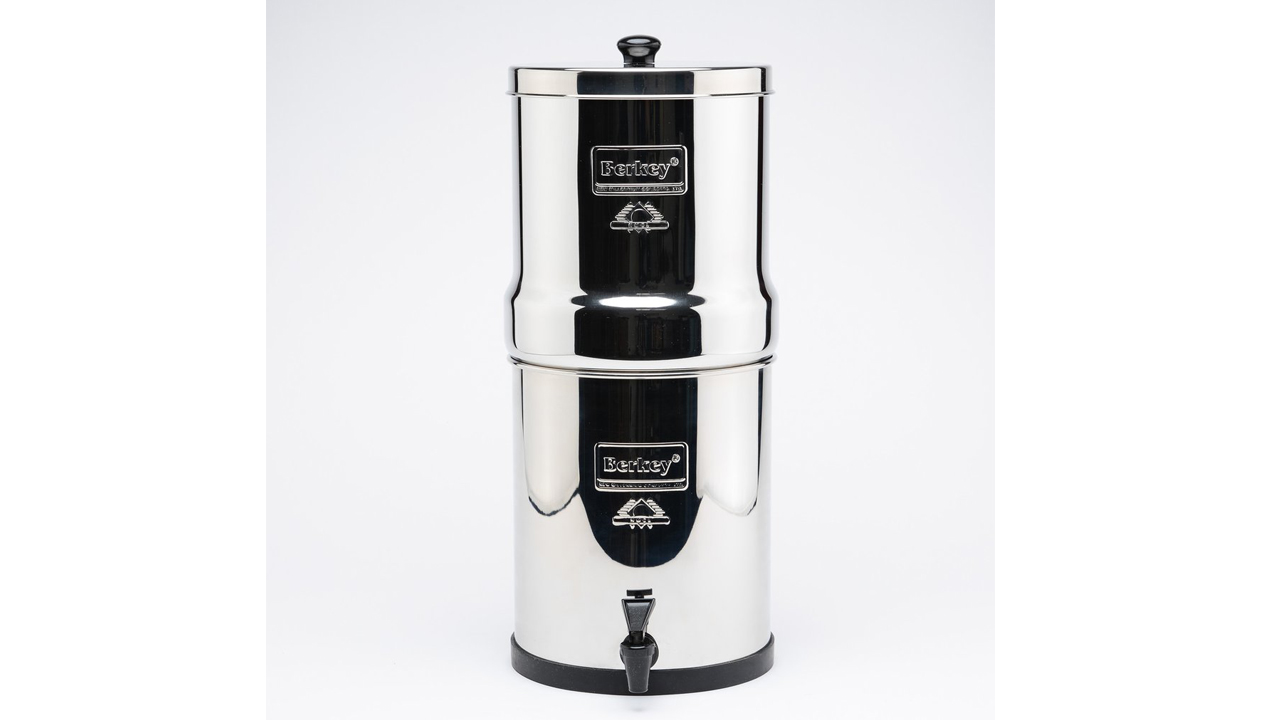 Berkey Big Water Purification System on white background