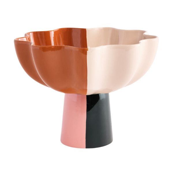Rockett St George, Rockett St George Multi Floral Footed Bowl - Size One
