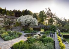 Terraces at Parcevall Hall Gardens, Yorkshire. ©Richard Bloom