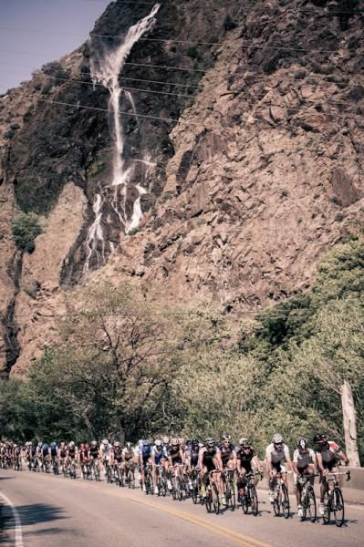 Long waterfalls heading out of Ogden.