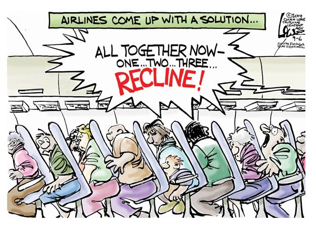 Editorial cartoon U.S. airlines